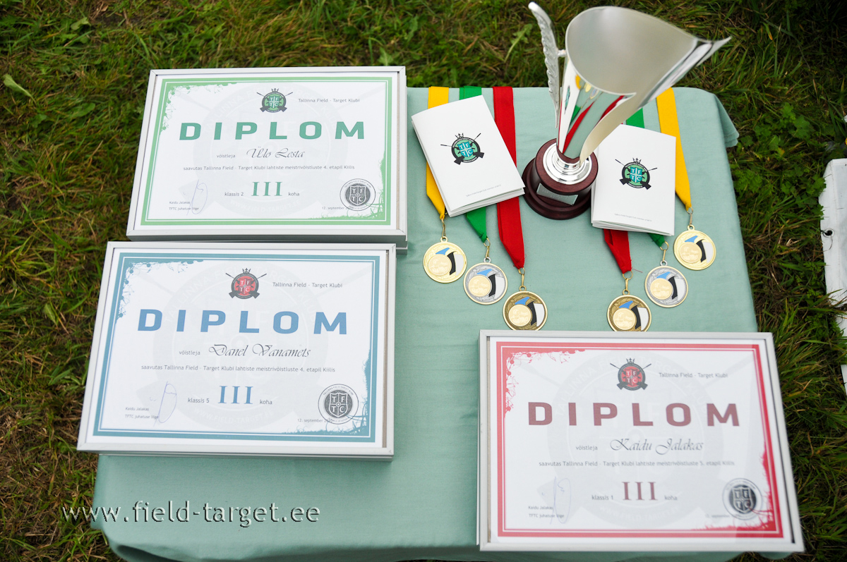 2010 Eesti Field-Target Meistrivõistluste autasud